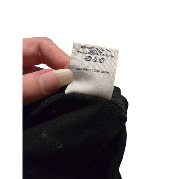 Love Pink black v neck short sleeve tee size xs - Picture 4 of 4